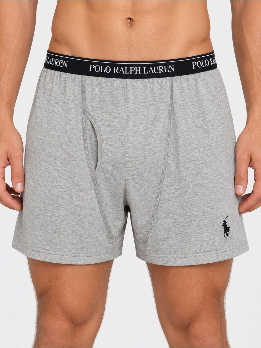 Polo Ralph Lauren Men’s Gray Classic Fit Boxer Shorts 2XL